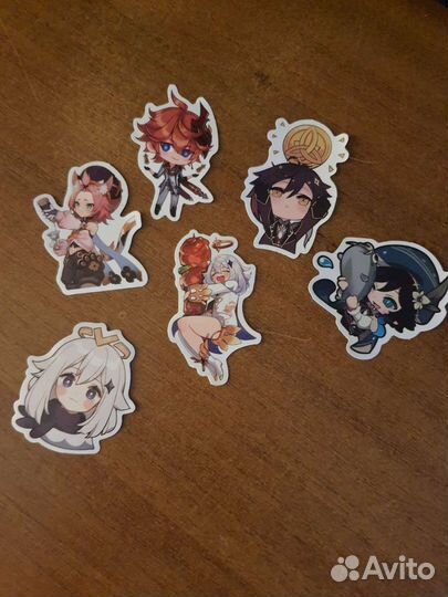Наклейки с аниме