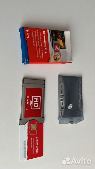 Модуль CI+ (CAM модуль) со смарт картой МТС