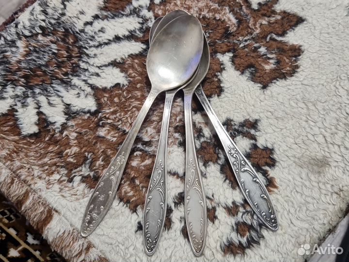 Ложки вилки мельхиоровые СССР