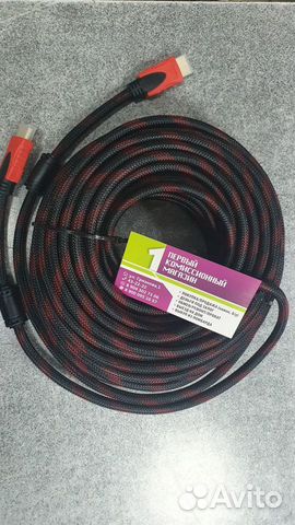 Новые кабеля hdmi-hdmi 1,5- 20 метров