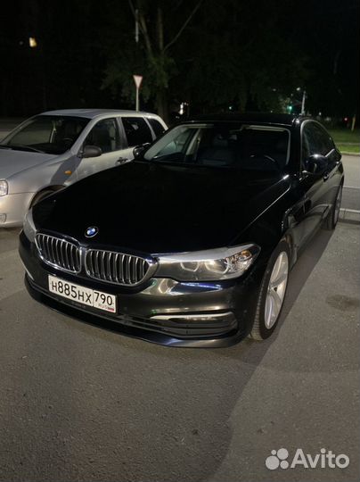 Покат, аренда BMW 5, G30 черная