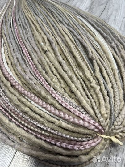 Комплект де косы де дреды афрокосы