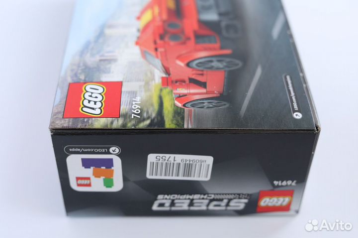 Новый Lego Speed 76914 Ferrari 812 Competizione