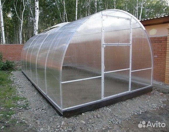 Теплицы усиленные/поликарбонат