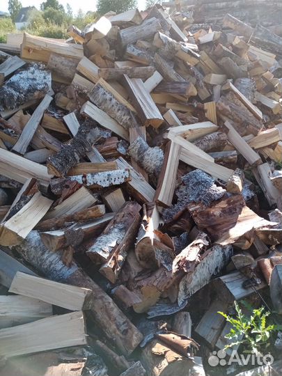 Дрова березовые колотые