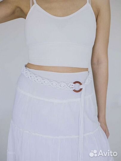 Ремень женский новый макраме