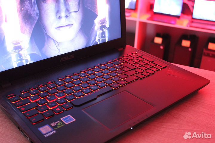 Игровой ноутбук asus для csgo2/gta5/WoT/Pubg/Dota2