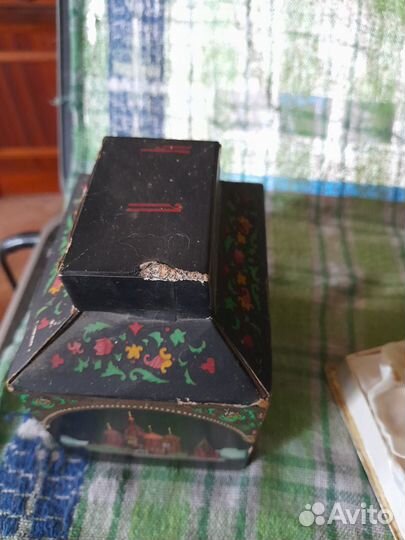 Коробочка и флакон Черный Ларец