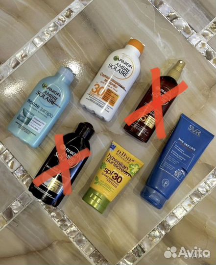 Косметика для загара и санскрины