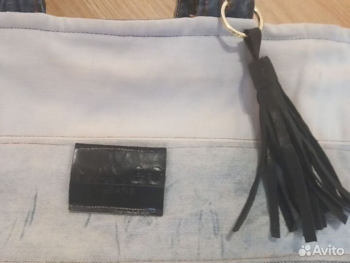 Сумка джинсовая