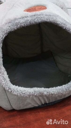 Домик для кошки и миски