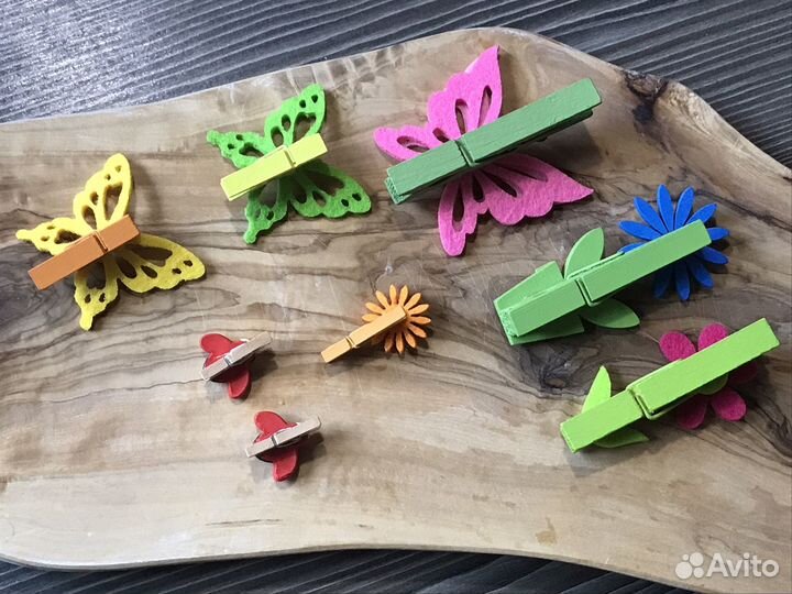 Комплект декоративных прищепок 