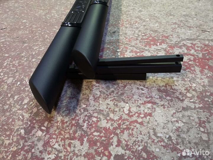 Пороги нива 21214 черные