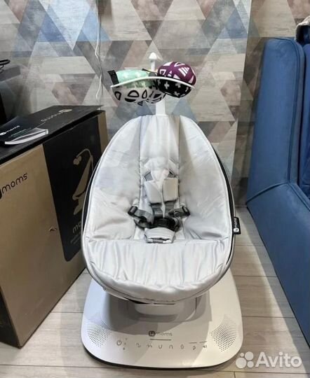 Новая качалка MamaRoo 4moms Nеw 5.0 и вкладыш