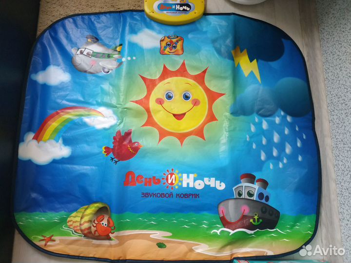 Детский звуковой коврик
