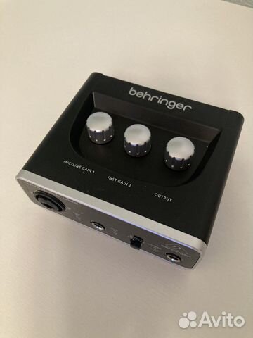 Звуковая карта Behringer UM2 купить в Москве | Хобби и отдых | Авито
