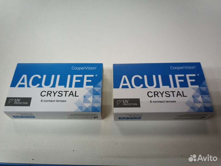 Линзы контактные Aculife Crystal