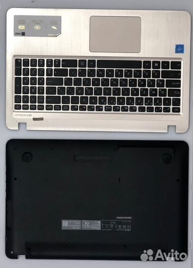 Ноутбук Asus X540N в разбор