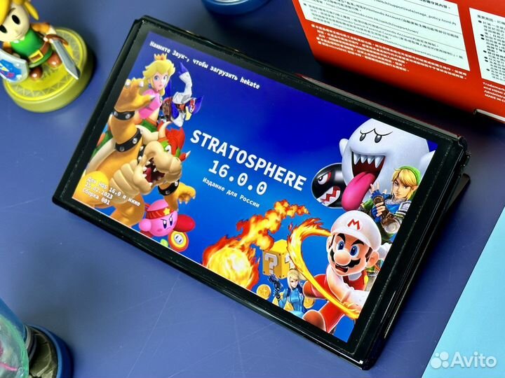 Nintendo Switch Oled прошитая Pico / Hwfly