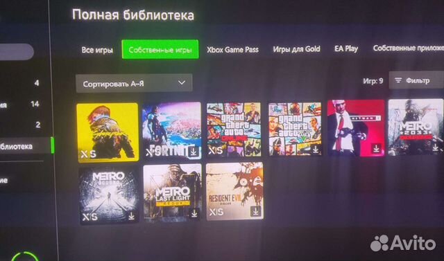 Xbox series s + GTA 5+Cyberpunk и куча игр