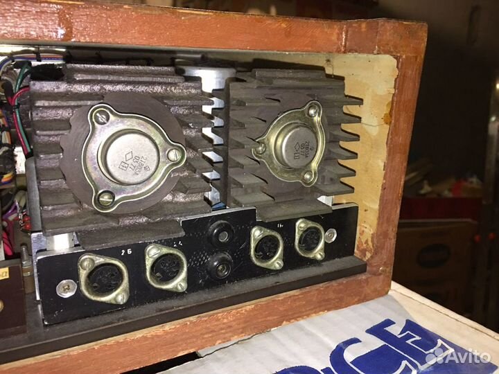 Усилитель, самоделка, конец 70х