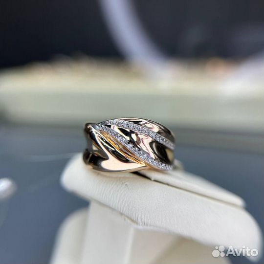 Золотое кольцо 585 проба золото