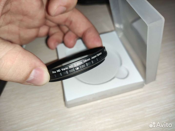 Светофильтр для камеры Fujimi Vari-ND 58mm 2-400x