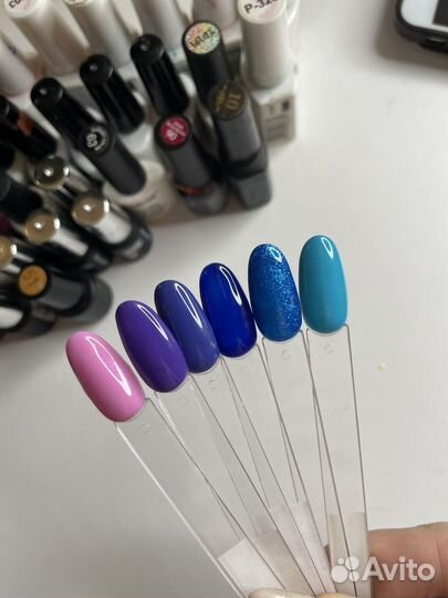 Гель лаки для маникюра. Пакетом. Набор