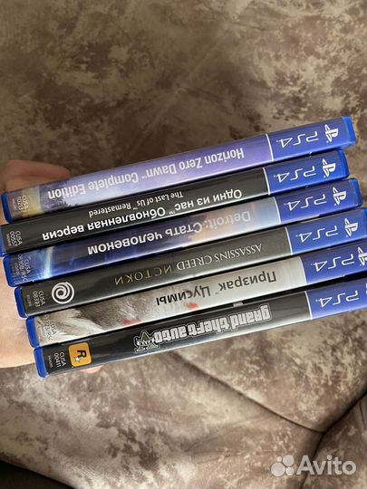 Игровая приставка ps4 с играми