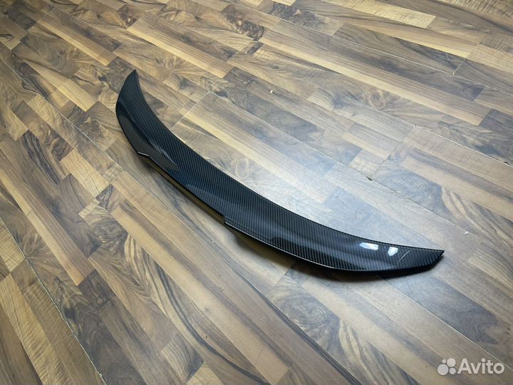 Спойлер для BMW F30 PSM стиль сухой карбон