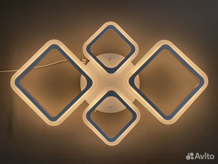 Люстра светодиодная Вита светильник с пультом