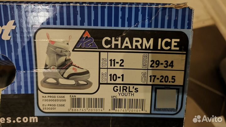 Коньки детские k2