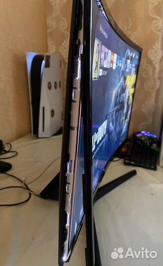Монитор игровой Samsung Odyssey CRG5 23.5