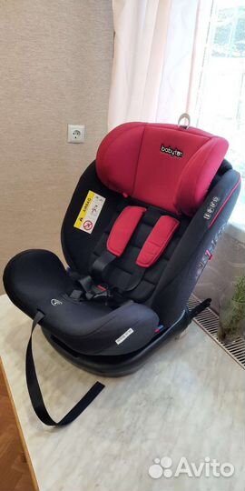 Автокресло Babyton Multi-Stage 0+/1/2/3 Isofix Red