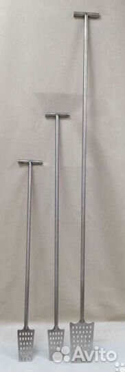 Лопатка Мешалка из нержавейки 1 м 38 см