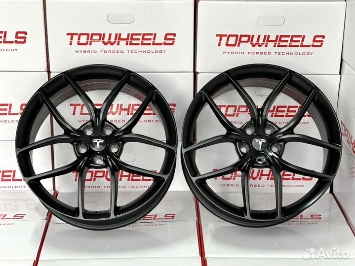 Диски Tesla Model 3 20 8.5J вес 11.0kg Black