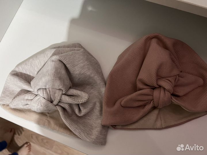 Шапка чалма для девочки