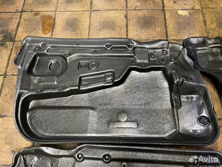 Шумоизоляция дверей Bmw e38