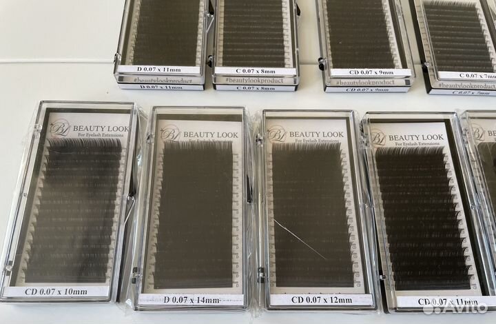 Ресницы для наращивания Beauty Look/ Snake