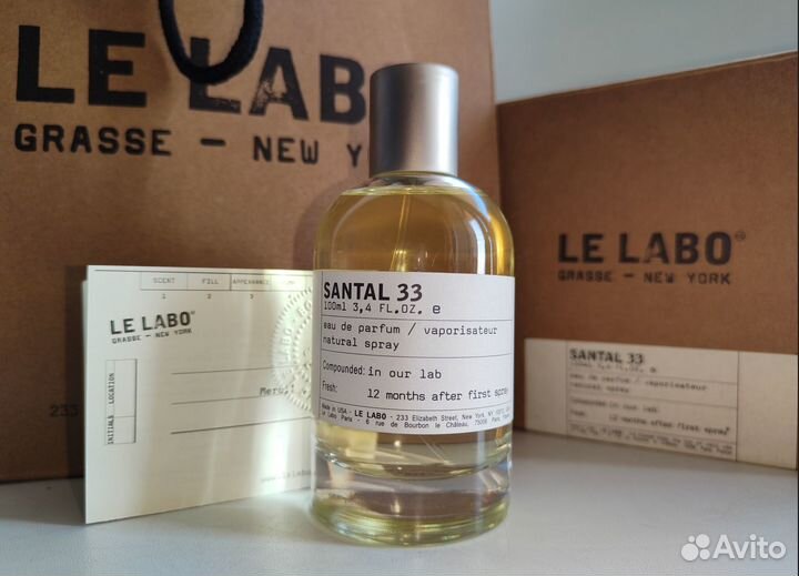 Le Labo Santal 33, унисекс, 100 мл