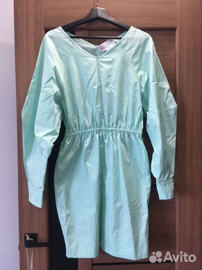 Max mara sportmax платье хлопок 42 it цвет бирюза