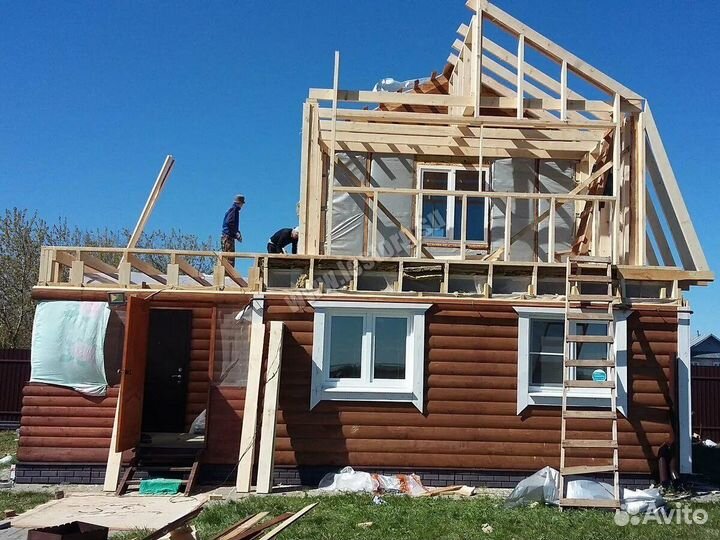 Строительство ремонт домов пристроек беседок бань