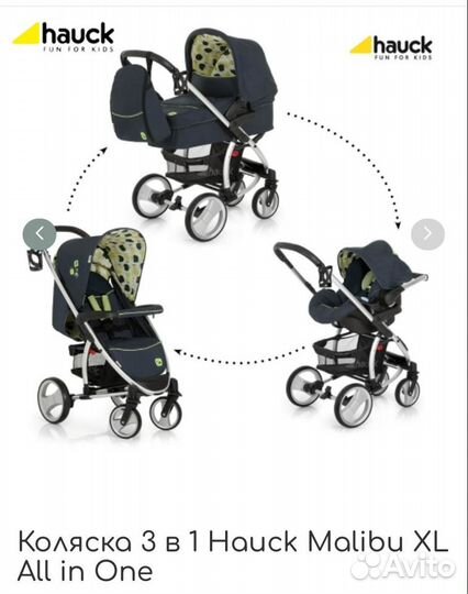 Коляска детская многофункциональная