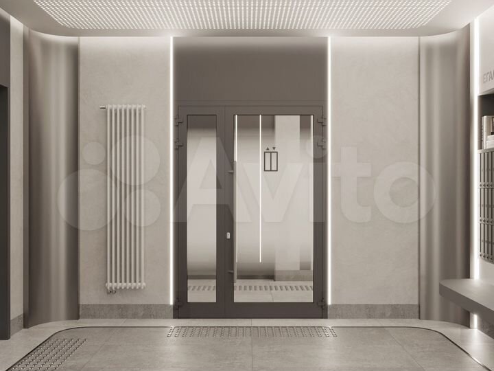 1-к. квартира, 46,1 м², 15/19 эт.