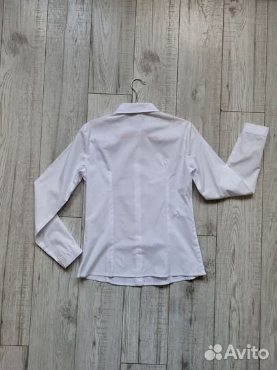 Блузка белая 164 р. школьная хлопок