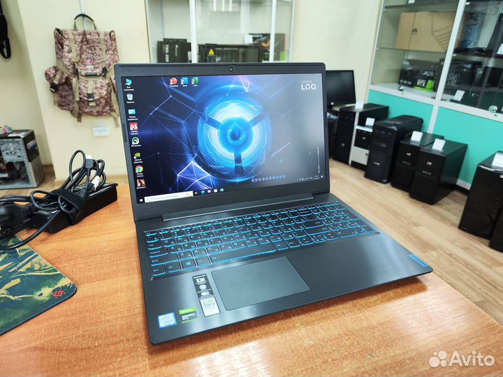 Игровой ноут Lenovo Core i5-9300/ 4Gb видеокарта