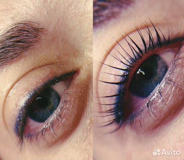Ламинирование ресниц, ресницы