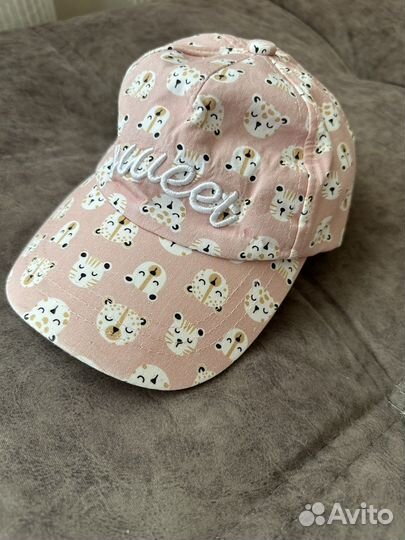 Кепка бейсболка для девочки 80