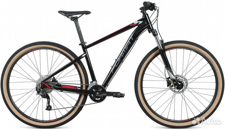 L) Велосипед горный format 1412 29 черный