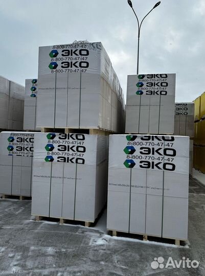 Газобетонные блоки D500 600*250*400